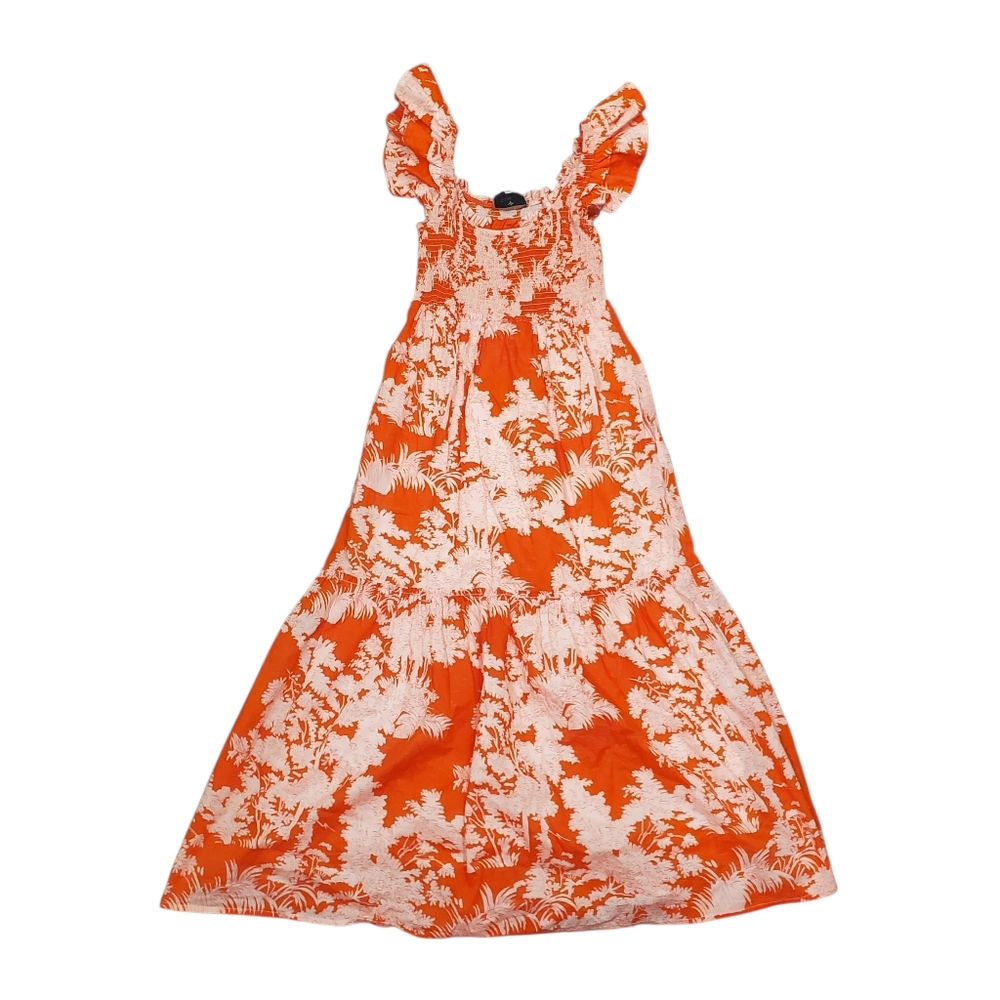 Tuckernuck Scarlet Toile Mallie Sun Dress Hyacinth Tiered - Picture 13 of 13
